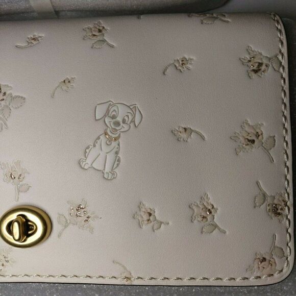 COACH Disney X Dinky Mixed Dalmatian 76759 Chalk - Picture 4 of 11